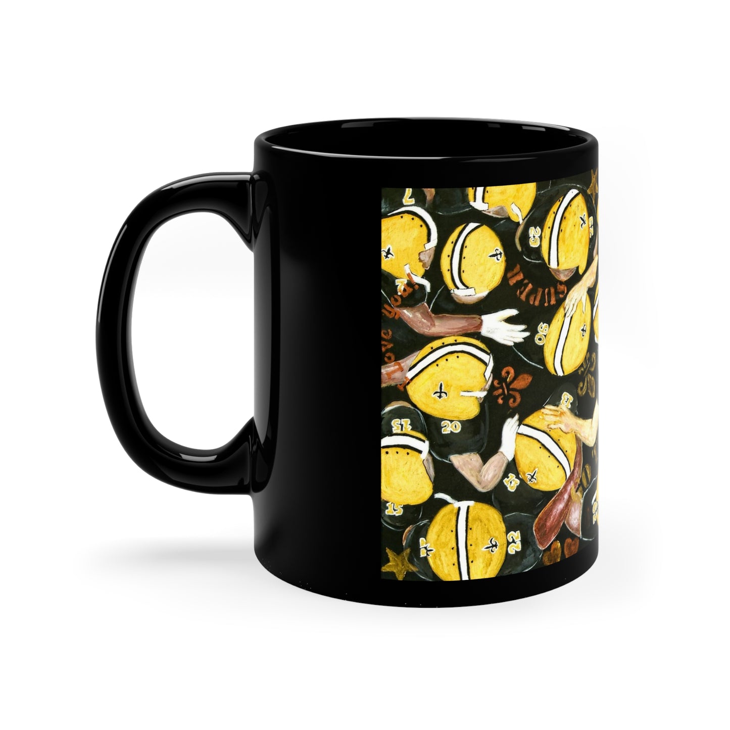 11oz Black Mug
