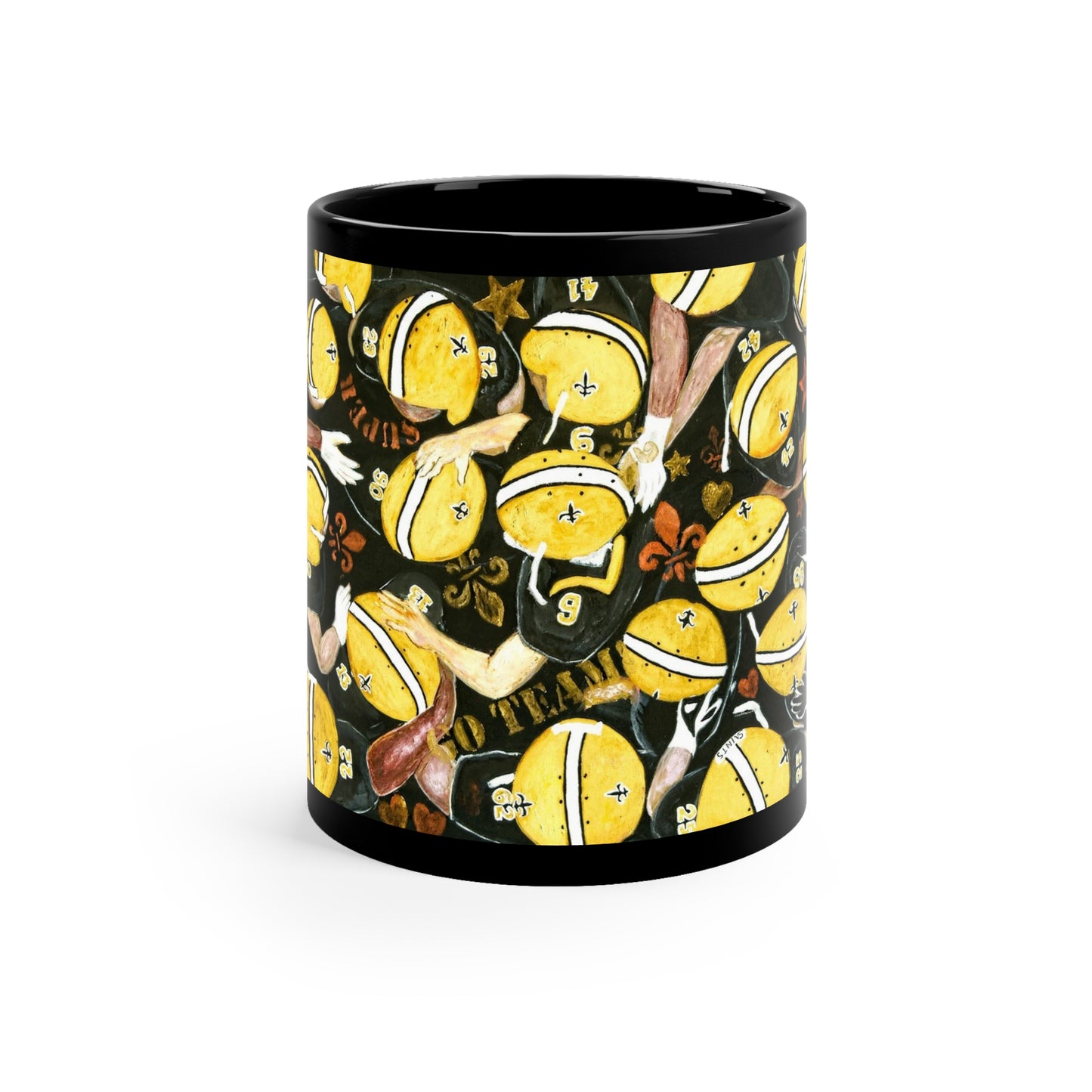 11oz Black Mug