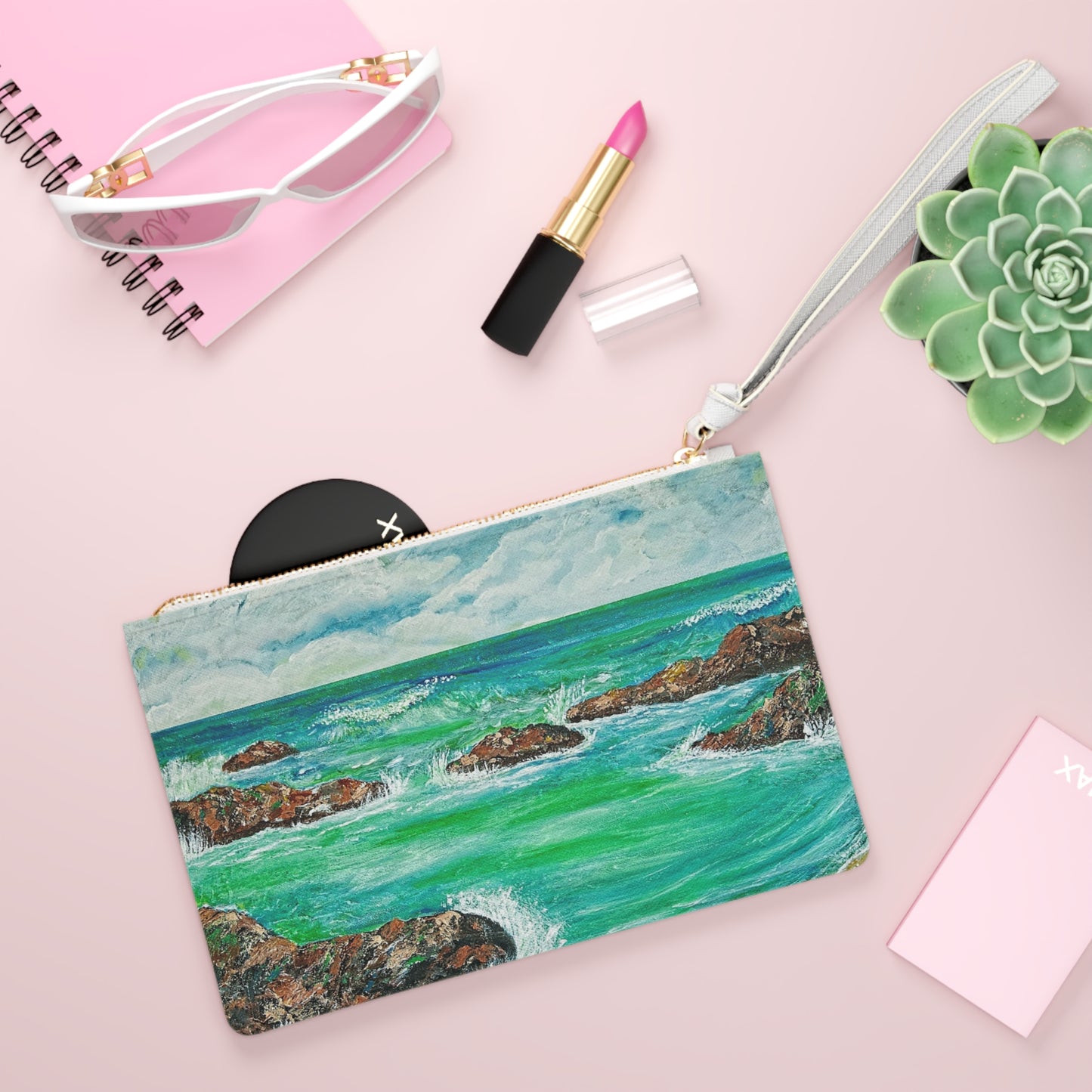 Caribbean Inspired Clutch Bag
