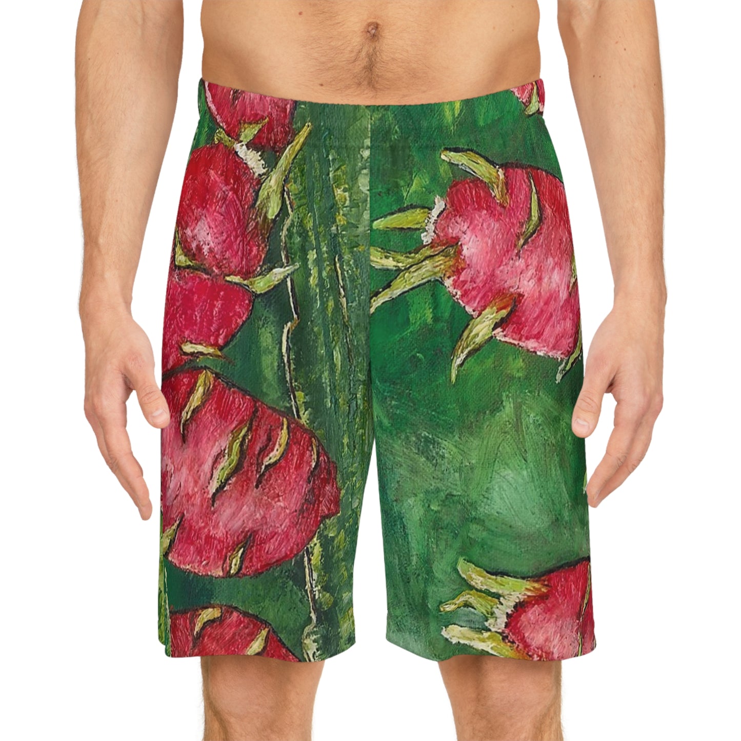 Dragon Fruit Flavored Basketball Shorts