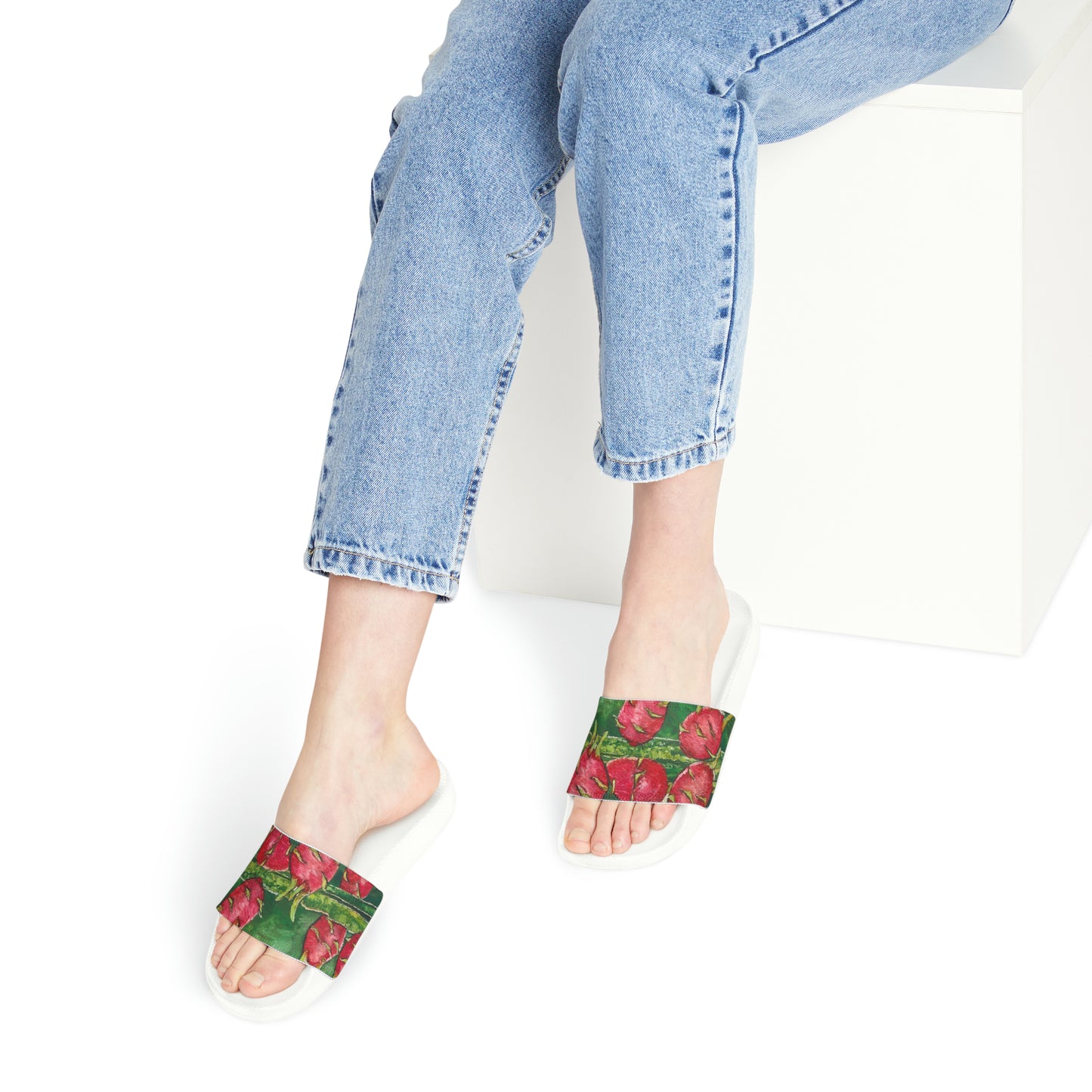 Women's PU Slide Sandals