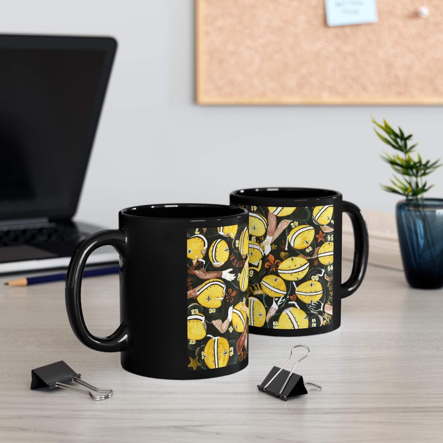 11oz Black Mug