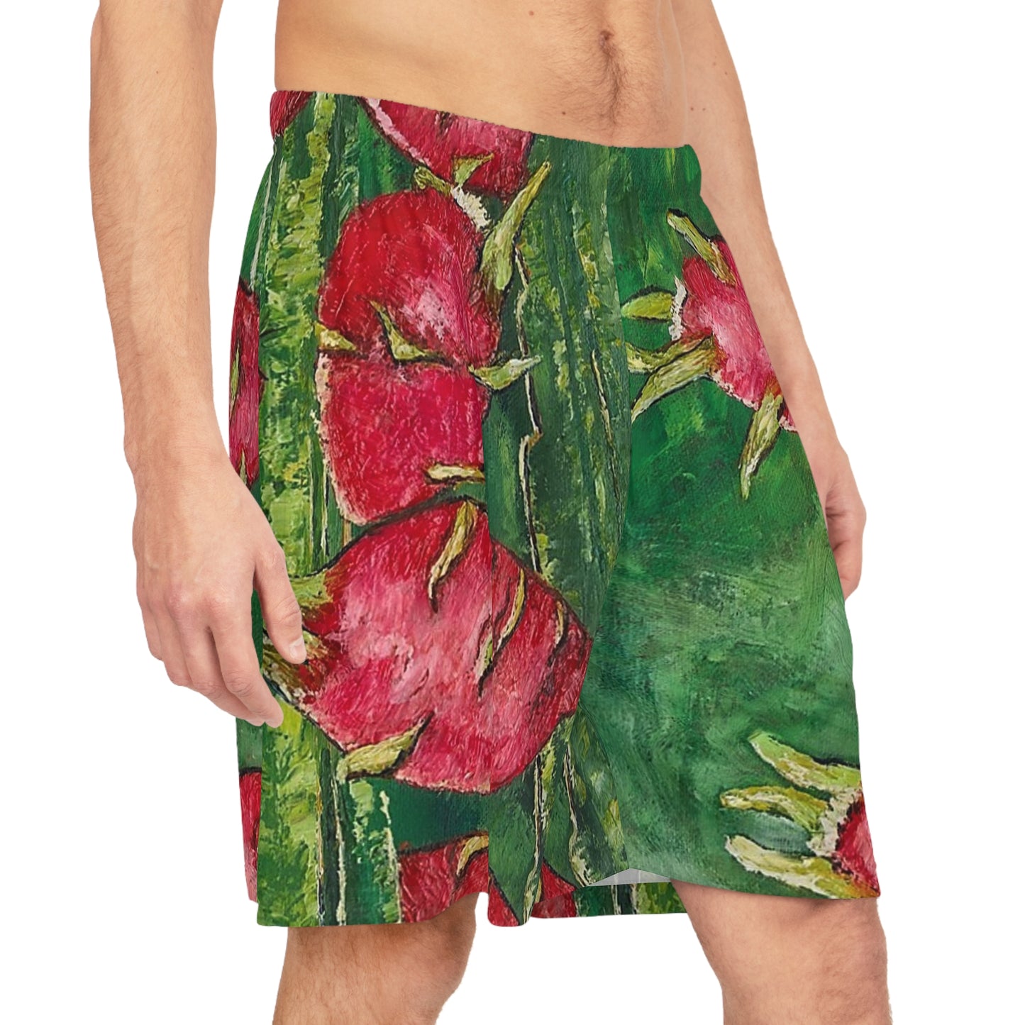 Dragon Fruit Flavored Basketball Shorts