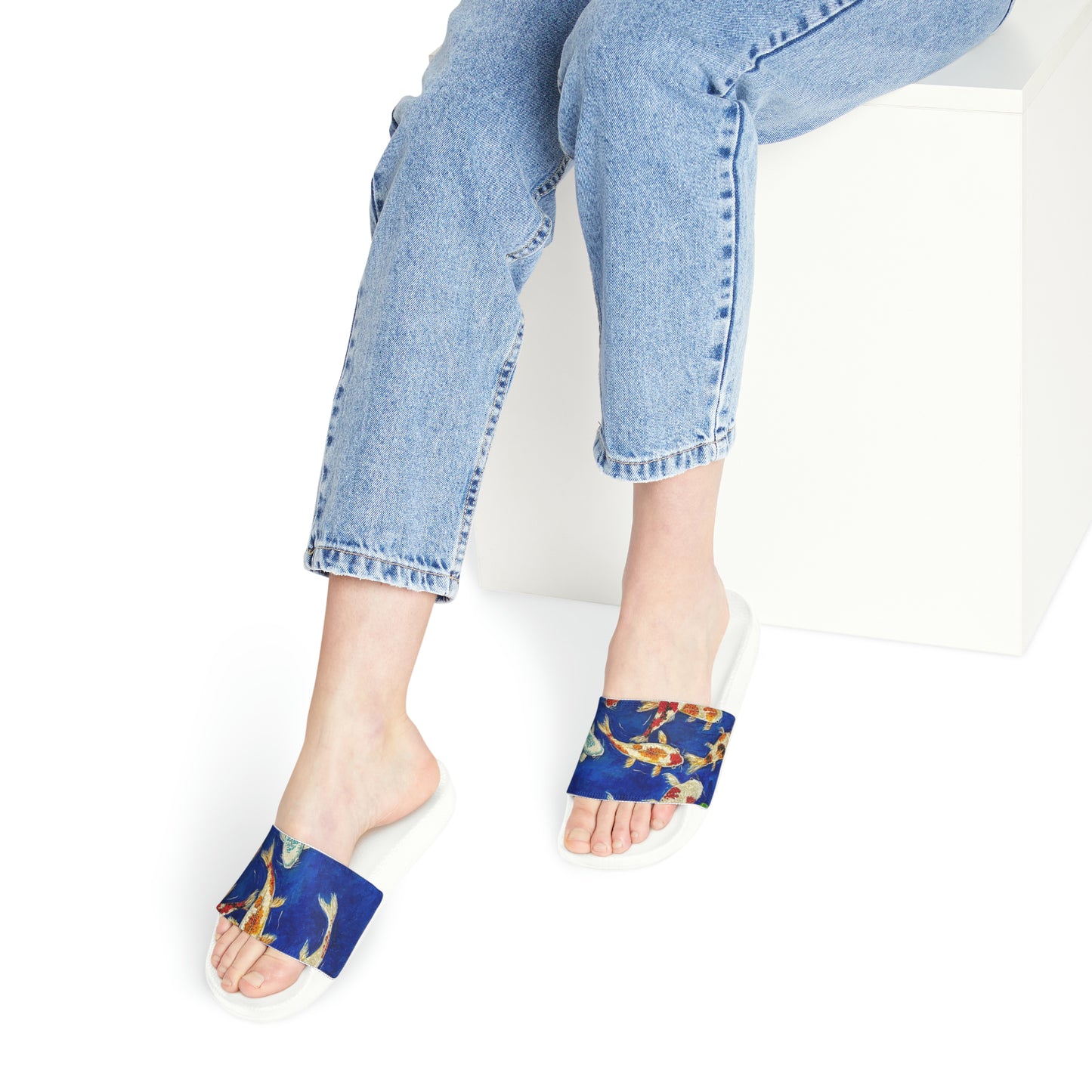 Women's PU Slide Sandals