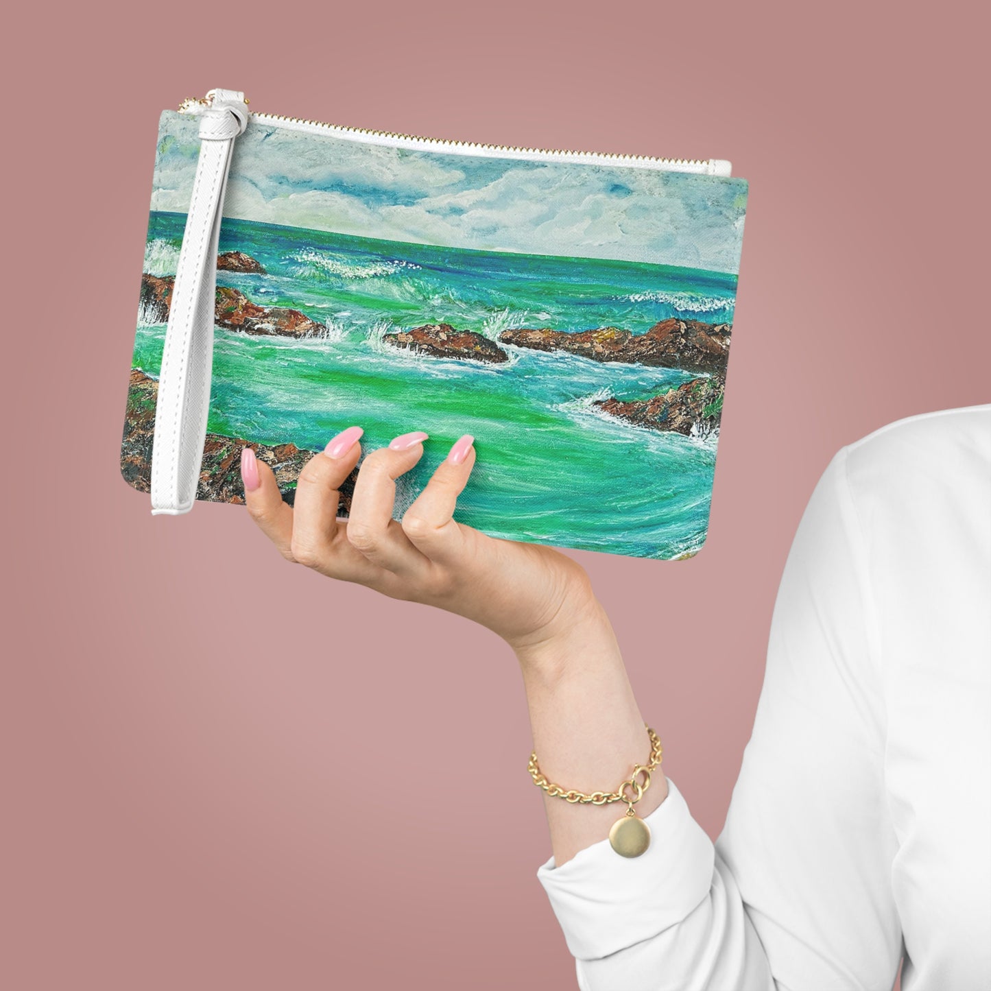 Caribbean Inspired Clutch Bag