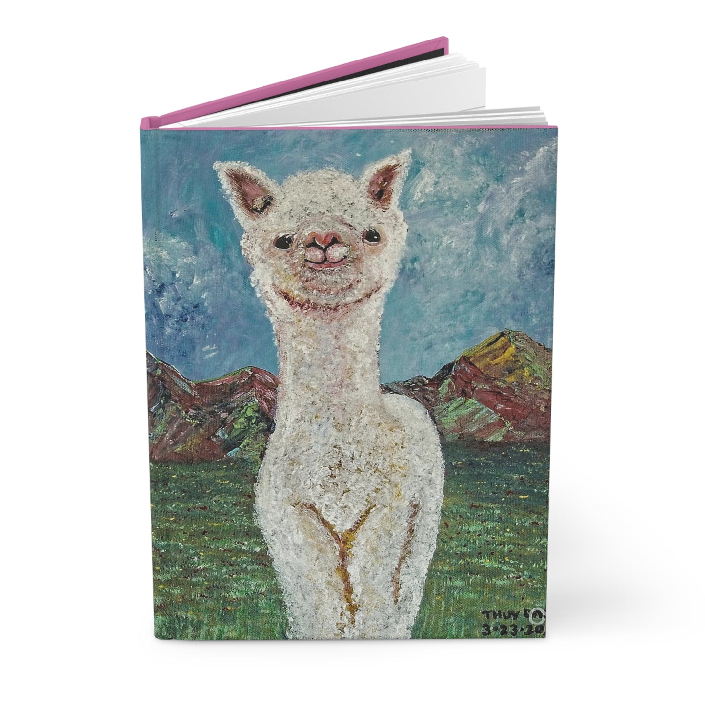 Little Llama Hardcover Journal Matte
