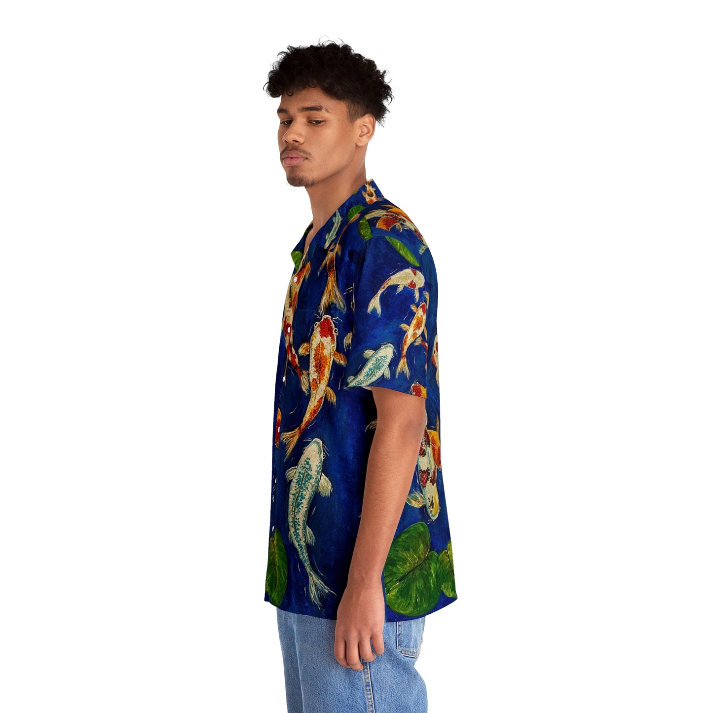Men's Hawaiian Shirt - KOI EDITION