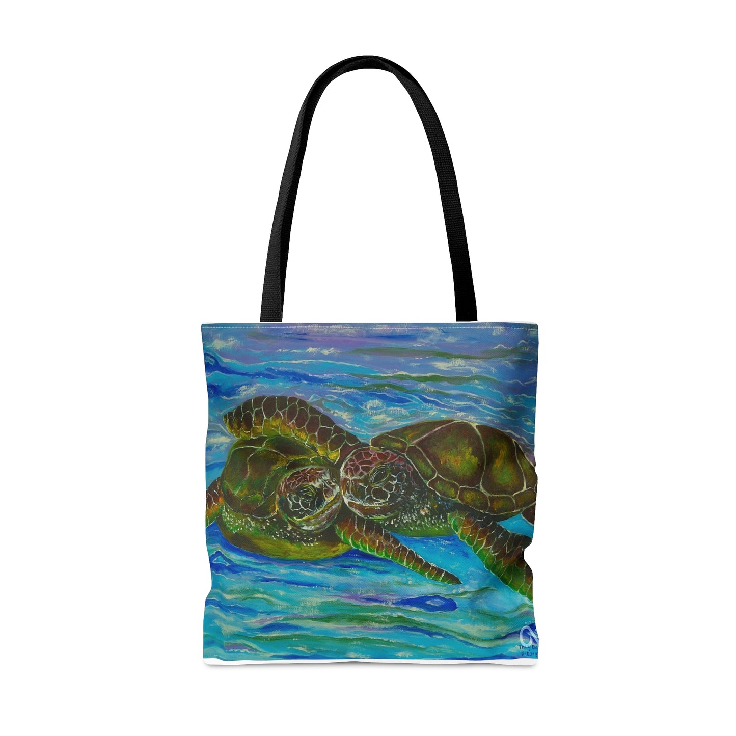 Hawaiian Turtle Tote Bag (AOP)