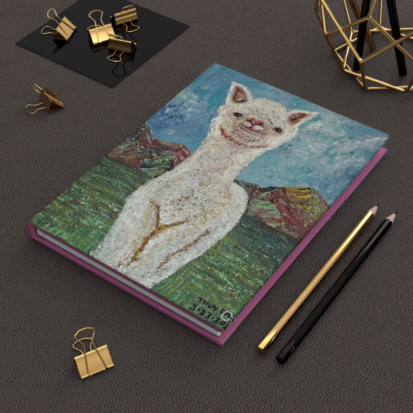 Little Llama Hardcover Journal Matte