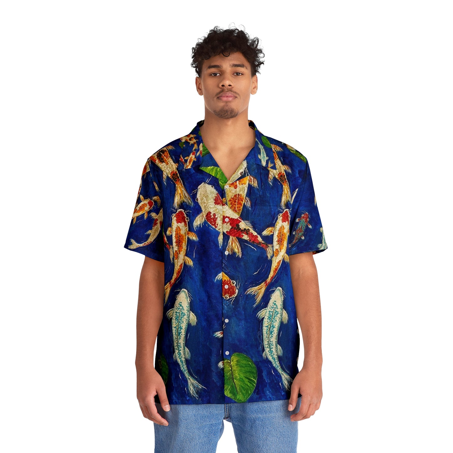 Men's Hawaiian Shirt - KOI EDITION