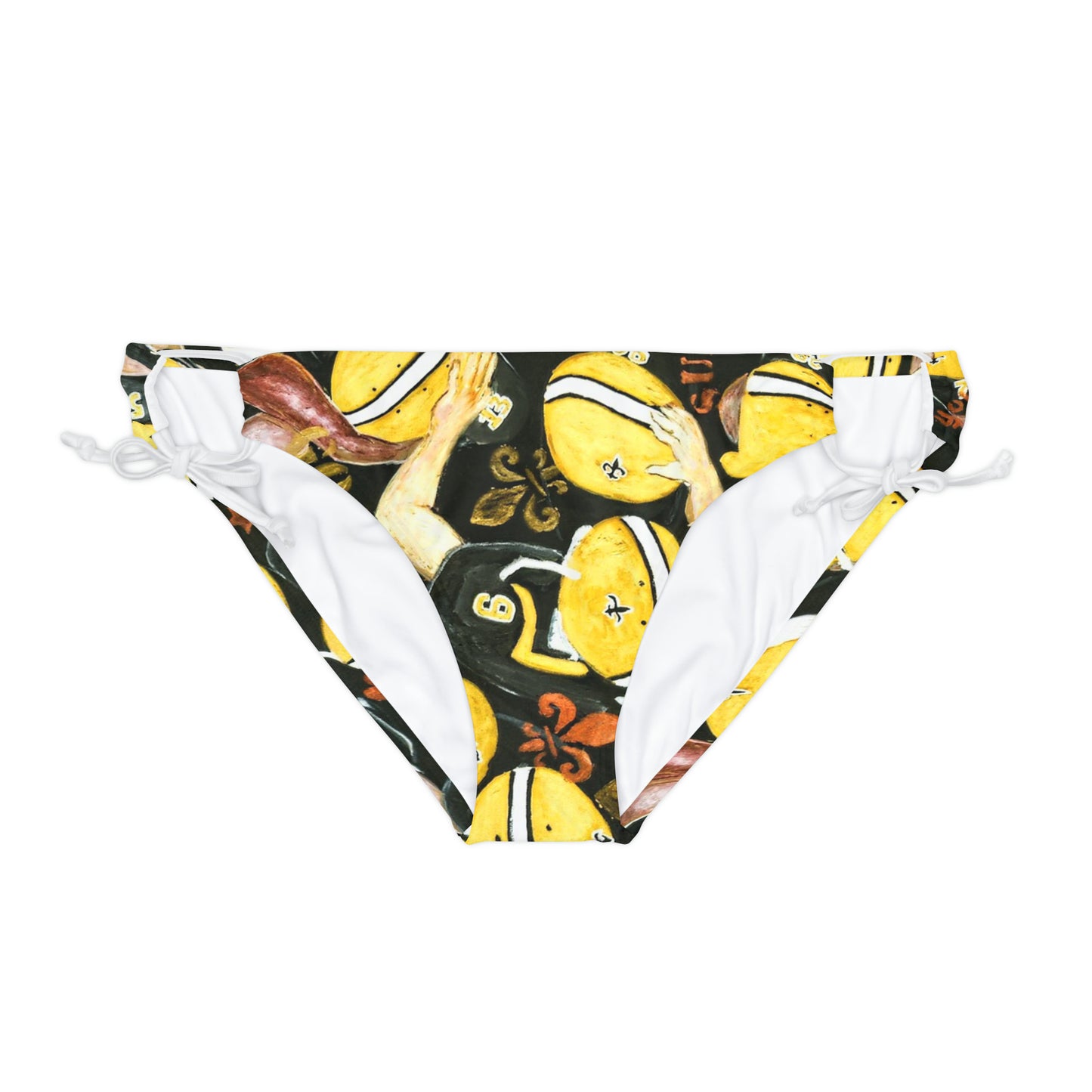 Who Dat! Designer Loop Tie Side Bikini Bottoms!