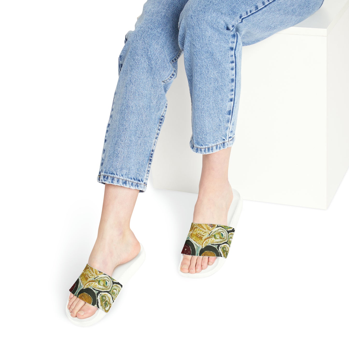 Women's PU Slide Sandals
