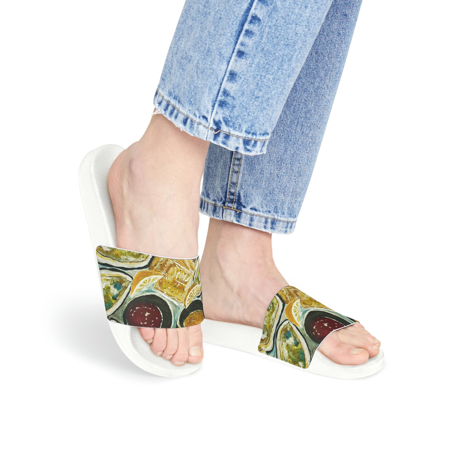 Women's PU Slide Sandals