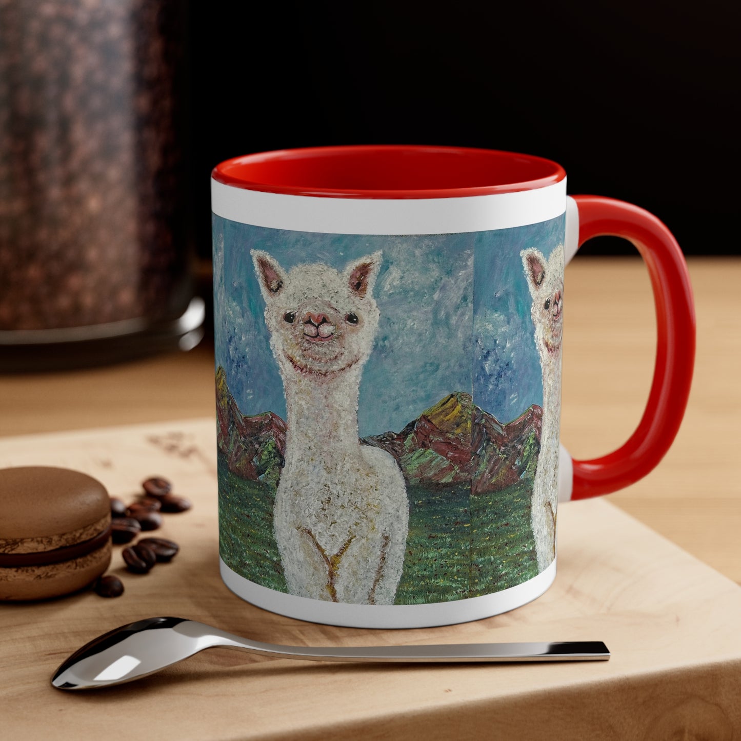 LIttle Llama Accent Coffee Mug, 11oz