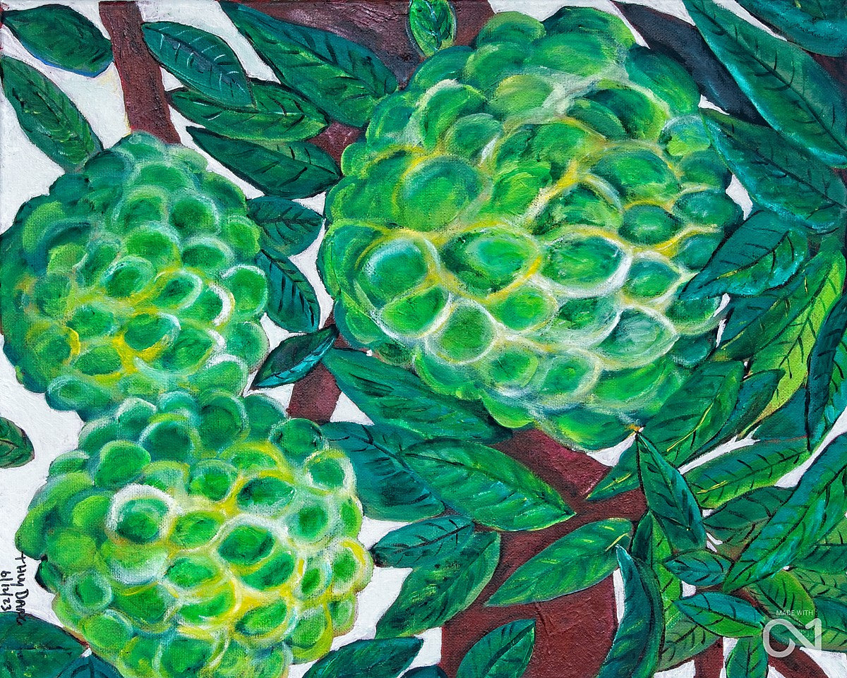 Limited Reproduction - South East Asian Fruits: Custard Apple